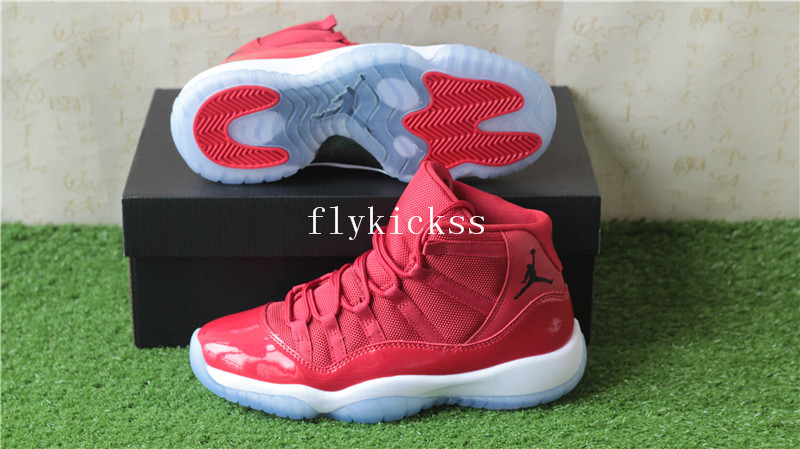 Authentic Air Jordan 11 Gym Red GS